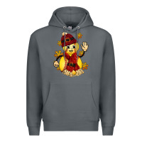 Rock Softball Christmas With Hat And Glove Premium Hoodie - FaDigitalArtStudio