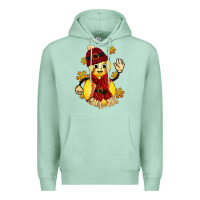 Seafoam Softball Christmas With Hat And Glove Premium Hoodie - FaDigitalArtStudio