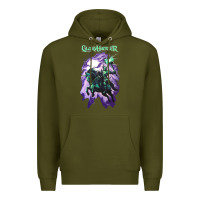 Army Green gloryhammer   chaos wizard Premium Hoodie - lanVoArt
