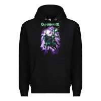 Black gloryhammer   chaos wizard Premium Hoodie - lanVoArt