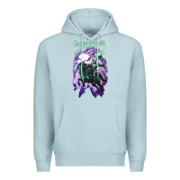 Blue Mist gloryhammer   chaos wizard Premium Hoodie - lanVoArt