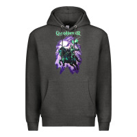 Charcoal Heather gloryhammer   chaos wizard Premium Hoodie - lanVoArt