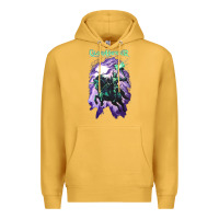 Mustard gloryhammer   chaos wizard Premium Hoodie - lanVoArt