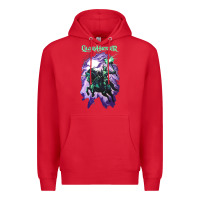 Red gloryhammer   chaos wizard Premium Hoodie - lanVoArt