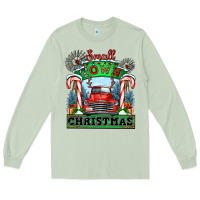 Matcha small town christmas Long Sleeve Tee - CowGirlArtShop