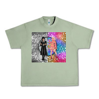 Oil Green gothic girl and colorful girl best friends Urban Heavy Tee - TumblerDesignByShophia