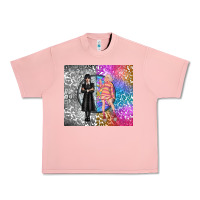 Salmon gothic girl and colorful girl best friends Urban Heavy Tee - TumblerDesignByShophia