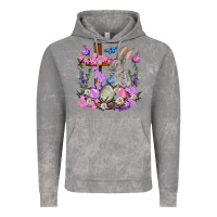 Cloud Rock Easter eggs and Bunny with Cross Easter Day Vintage Hoodie - HowdyJamesFarm