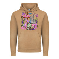 Vintage Camel Easter eggs and Bunny with Cross Easter Day Vintage Hoodie - HowdyJamesFarm