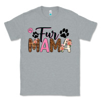 Heather Grey fur mama Classic Tee - texasbilliewilder