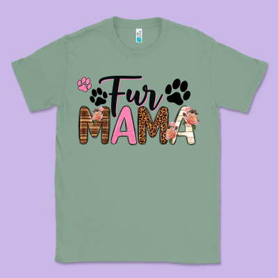 Fur Mama Classic Tee Designed By Texasbilliewilder