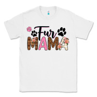 White fur mama Classic Tee - texasbilliewilder