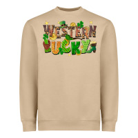 Mushroom Western Lucky Heavyweight Sweatshirt - FaDigitalArtStudio