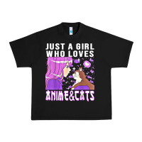 Black anime cat anime stuff Urban Heavy Tee - lanVoArt