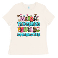Bone weird teachers build character Ladies Tee - Artiststas