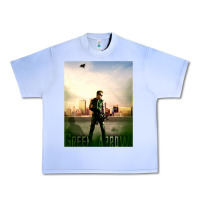 Grape Ice green arrow Urban Heavy Tee - lanVoArt