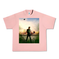 Salmon green arrow Urban Heavy Tee - lanVoArt
