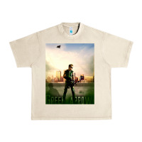 Sandshell green arrow Urban Heavy Tee - lanVoArt