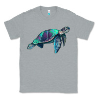 Heather Grey turtle Classic Tee - RanaPortraitStore