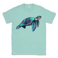 Seafoam turtle Classic Tee - RanaPortraitStore