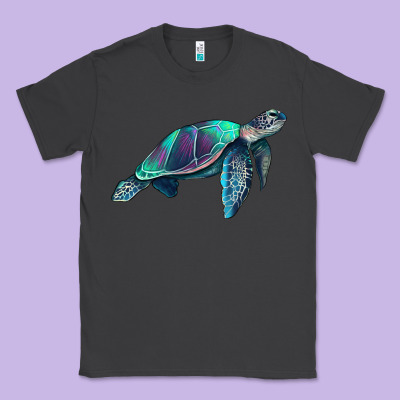 Turtle Classic Tee Designed By Ranaportraitstore