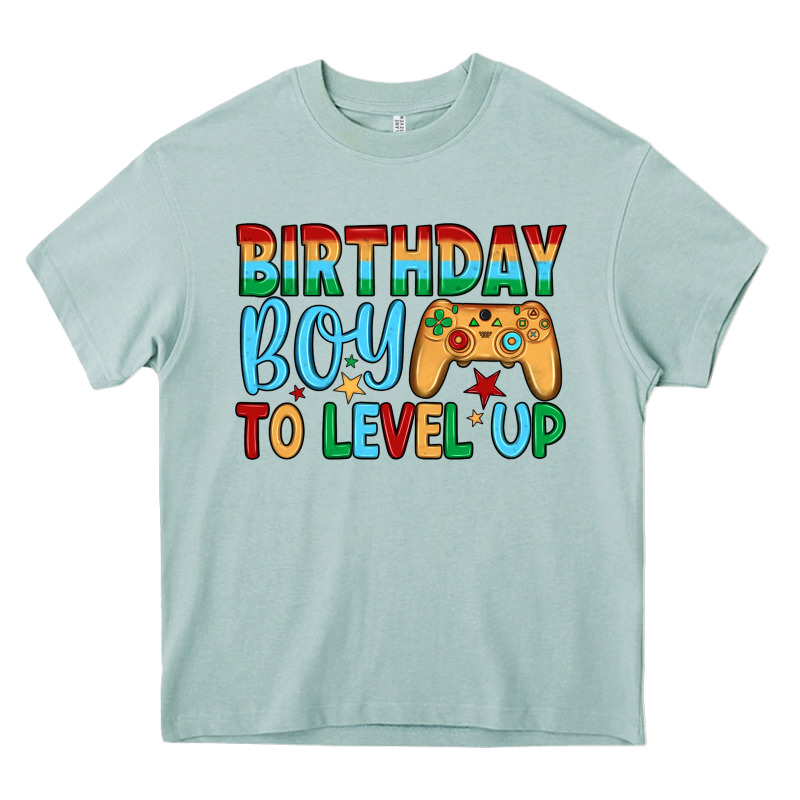 Birthday Boy To Level Up Heavy Core Tee by JahusDesignShop | Teevron