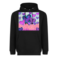 Black love Heavyweight Hoodie - CowhideDigitalArt