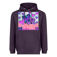 Plum love Heavyweight Hoodie - CowhideDigitalArt