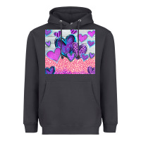 Smoke love Heavyweight Hoodie - CowhideDigitalArt
