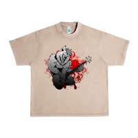 French Oak Guitar Player Gift Guitarist Guitar Urban Heavy Tee - lanVoArt