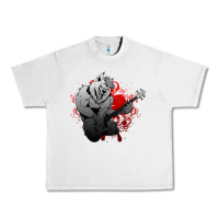 Lunar Rock Guitar Player Gift Guitarist Guitar Urban Heavy Tee - lanVoArt