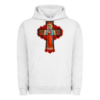 Pigment Lunar Rock lady of guadalupe rose cross, Urban Hoodie - BarkalooDesign