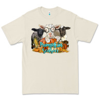 Bone pumpkin season with baby sheeps and goat Premium Tee - LillyAllenDesigns