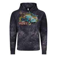 Cloud Black Truck USA country road take me home 4th of july Vintage Hoodie - HowdyJamesFarm