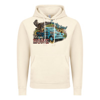 Vintage Artic Truck USA country road take me home 4th of july Vintage Hoodie - HowdyJamesFarm