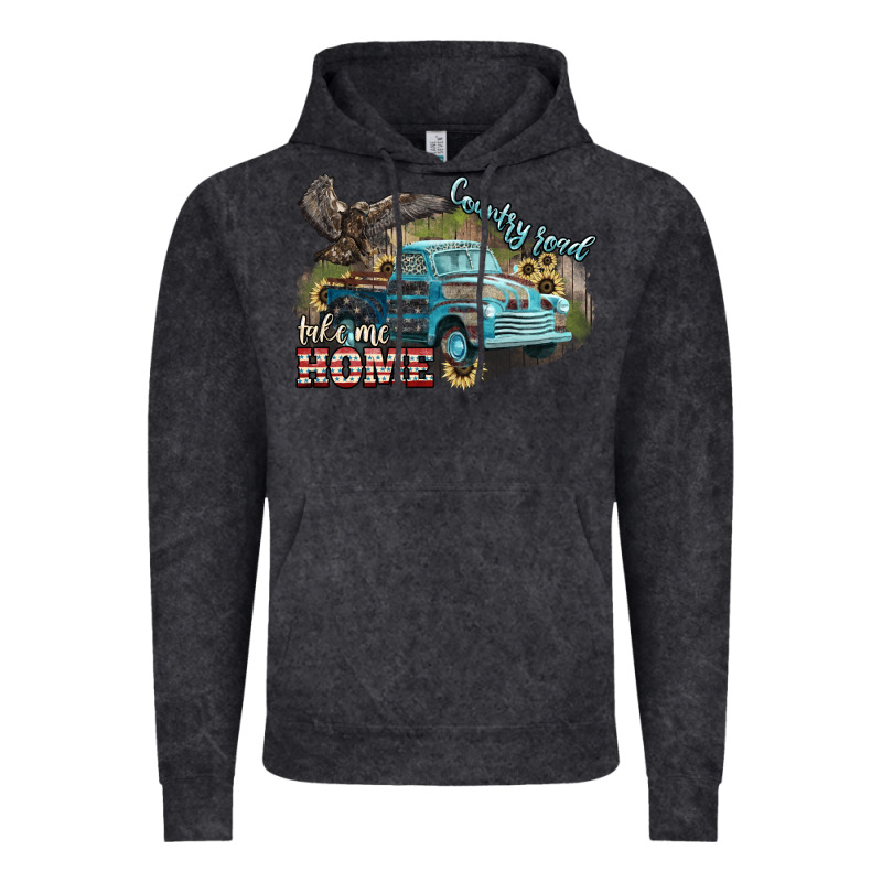 Truck Usa Country Road Take Me Home 4th Of July Vintage Hoodie by HowdyJamesFarm | Teevron