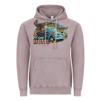 Vintage Zinc Truck USA country road take me home 4th of july Vintage Hoodie - HowdyJamesFarm