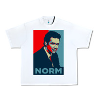 White norm macdonald political poster Urban Heavy Tee - lanVoArt