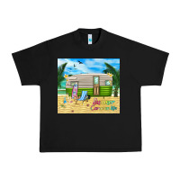 Black summer caravan life Urban Heavy Tee - TumblerDesignByShophia