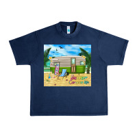 Navy summer caravan life Urban Heavy Tee - TumblerDesignByShophia