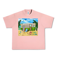Salmon summer caravan life Urban Heavy Tee - TumblerDesignByShophia