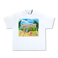 White summer caravan life Urban Heavy Tee - TumblerDesignByShophia