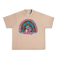 Burro leopard cowhide nurse rainbow Urban Heavy Tee - JahusDesignShop