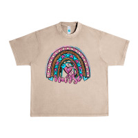 French Oak leopard cowhide nurse rainbow Urban Heavy Tee - JahusDesignShop