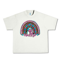 Pistachio leopard cowhide nurse rainbow Urban Heavy Tee - JahusDesignShop