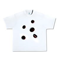 White weirdcore staring Urban Heavy Tee - lanVoArt