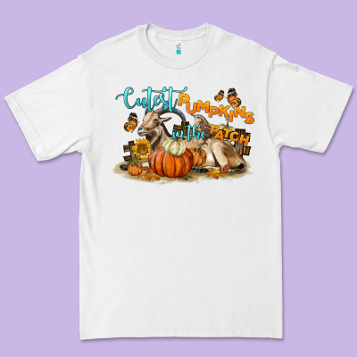 Cutest Pumpkin In The Patch Premium Tee Designed By Lillyallendesigns