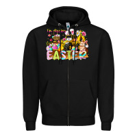 Black Im Digging Easter Zipper Hoodie - CowhideDigitalArt