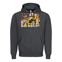 Smoke Im Digging Easter Zipper Hoodie - CowhideDigitalArt