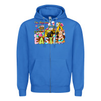 True Royal Im Digging Easter Zipper Hoodie - CowhideDigitalArt